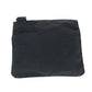 PRADA Shoulder Bag Nylon Black SilverMetal Test Triangle With logo