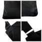 PRADA Shoulder Bag Nylon Black SilverMetal Test Triangle With logo