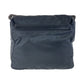 PRADA Shoulder Bag Nylon Black SilverMetal Test Triangle With logo