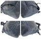 PRADA Shoulder Bag Nylon Black SilverMetal Test Triangle With logo