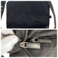 PRADA Shoulder Bag Nylon Black SilverMetal Test Triangle With logo