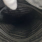 PRADA Shoulder Bag Nylon Black SilverMetal Test Triangle With logo