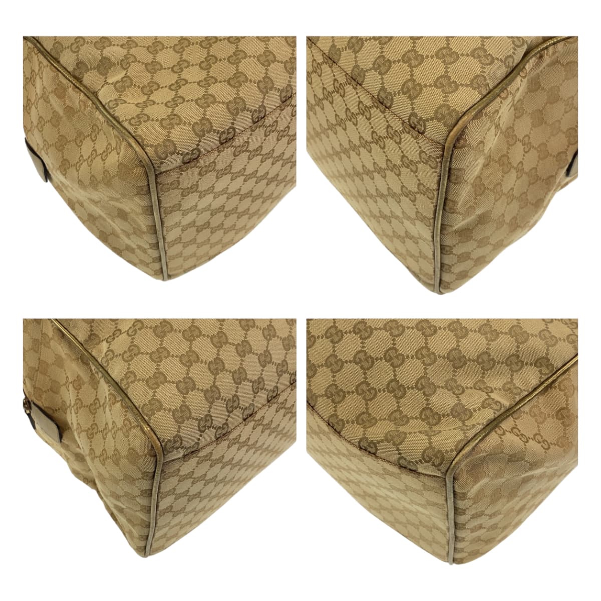 GUCCI Boston Duffel bag 153240 GG canvas Beige multicolor Sherry line