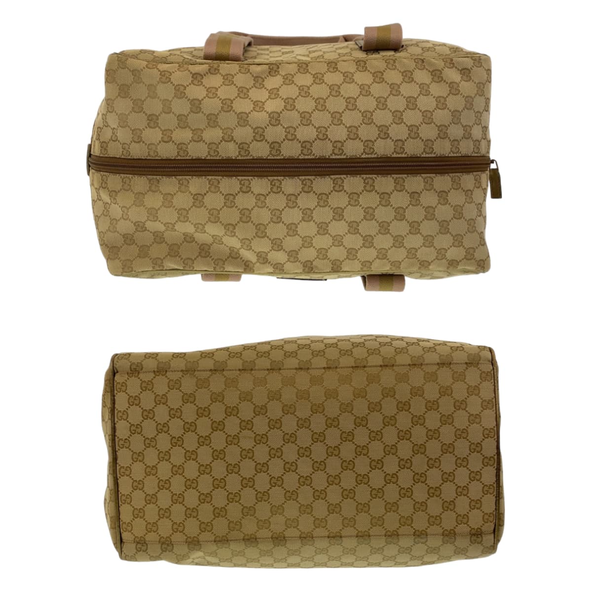 GUCCI Boston Duffel bag 153240 GG canvas Beige multicolor Sherry line
