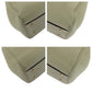 GUCCI Handbag 368823 leather Ivory Brown Gold Metal Bamboo