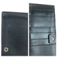 GUCCI Long Wallet Purse 181715 leather Black black Guccisima