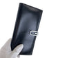 GUCCI Long Wallet Purse 035 2091 2167 leather Black SilverMetal