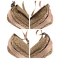 FENDI Shoulder Bag canvas Beige Pink SilverMetal Zucchino