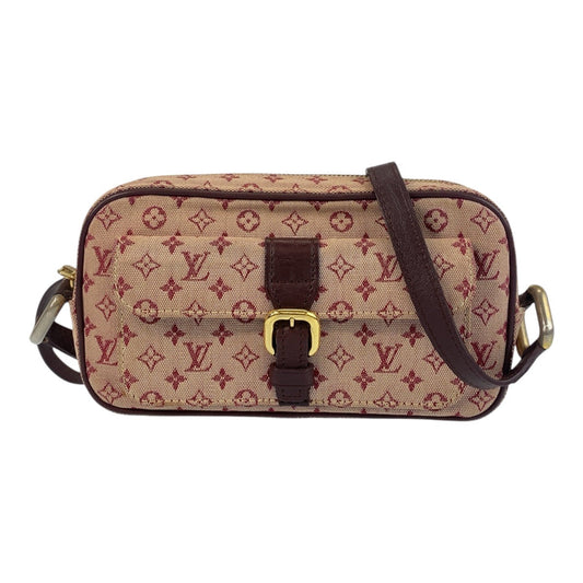 LOUIS VUITTON Shoulder Bag M92219 canvas Pink Brown Gold Metal Monogram mini Juliet MM