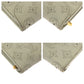 LOUIS VUITTON Long Wallet Purse M58132 leather Ivory Gold Metal Monogram Mahina Portefeuille Amelia