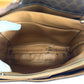 CELINE Shoulder Bag PVC Brown Gold Metal Macadam Pattern