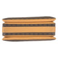 CELINE Shoulder Bag PVC Brown Gold Metal Macadam Pattern