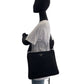 PRADA Shoulder Bag Nylon black Test Triangle With logo