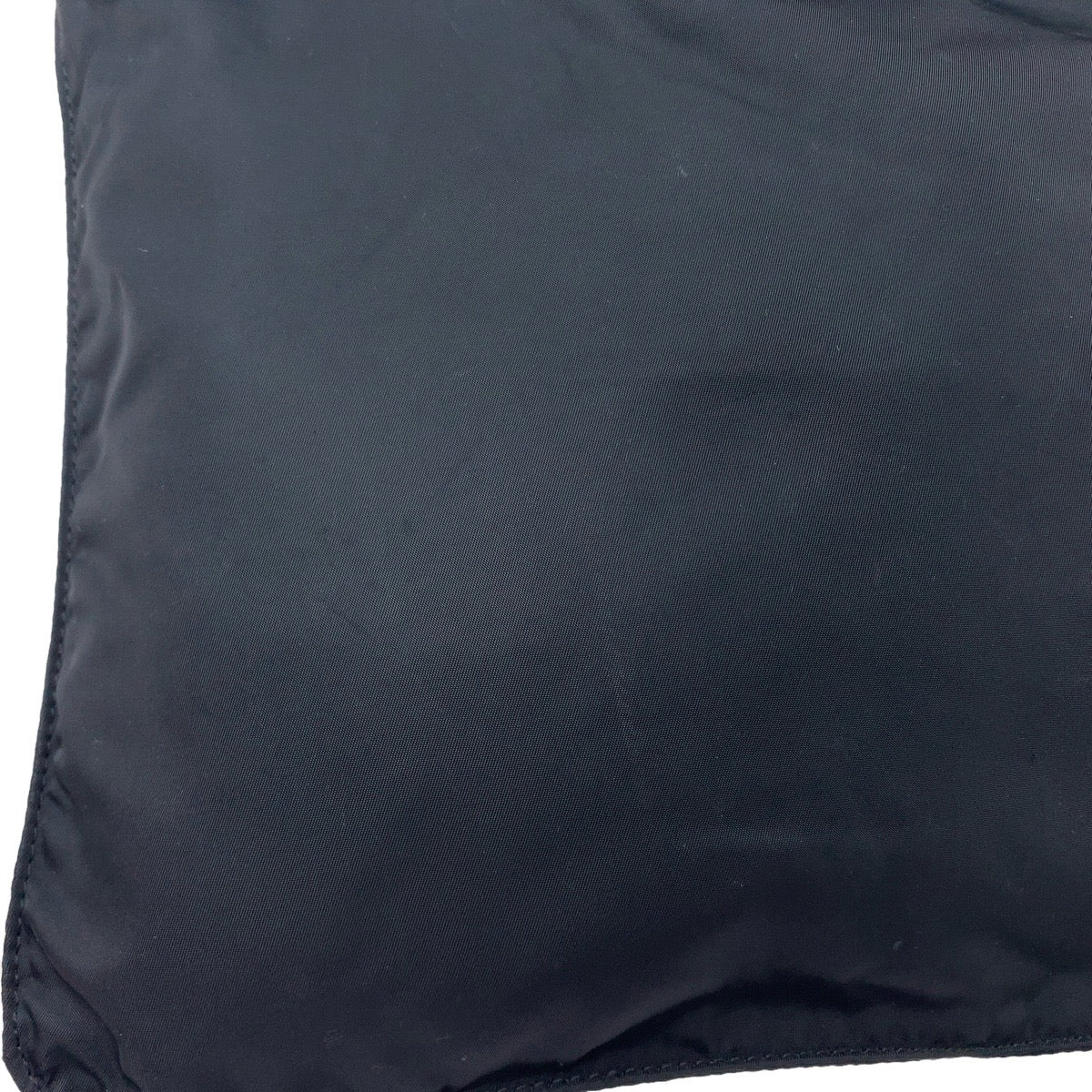 PRADA Shoulder Bag Nylon black Test Triangle With logo