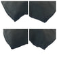 PRADA Shoulder Bag Nylon Black Silver Metal Test Triangle With logo