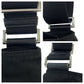 PRADA Shoulder Bag Nylon Black Silver Metal Test Triangle With logo