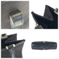 GUCCI Tote Bag 002 1065 GG canvas Black SilverMetal Jackie