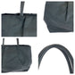 PRADA Tote Bag BN1601 Nylon Black SilverMetal Test Ribbon TriangleWith logo