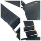 PRADA Shoulder Bag Nylon Black SilverMetal Test Triangle With logo