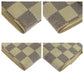 LOUIS VUITTON Long Wallet Purse N61735 PVC White Gray Gold Metal Damier Azur Portefeuille Sarah