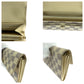 LOUIS VUITTON Long Wallet Purse N61735 PVC White Gray Gold Metal Damier Azur Portefeuille Sarah