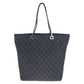 GUCCI Tote Bag 31243 GG canvas Black SilverMetal