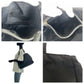 PRADA Tote Bag Nylon Black SilverMetal Test Triangle With logo