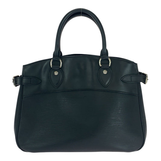LOUIS VUITTON Handbag M59262 Epi Leather Noir Black SilverMetal Epi Passy PM