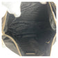 PRADA Shoulder Bag Nylon Black SilverMetal Test Triangle With logo