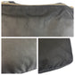 PRADA Shoulder Bag Nylon Black SilverMetal Test Triangle With logo