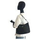 PRADA Shoulder Bag Nylon Black SilverMetal Test Triangle With logo
