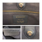 BURBERRY Tote Bag ITCF&10SCA leather Black Multicolor Gold Metal