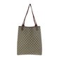 GUCCI Tote Bag 39 02 003 GG Supreme Canvas Beige red green Old Gucci Shelly Line