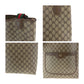 GUCCI Tote Bag 39 02 003 GG Supreme Canvas Beige red green Old Gucci Shelly Line