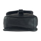 PRADA Shoulder Bag PVC Black Silver Metal Vittero Triangle With logo