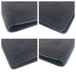 LOUIS VUITTON Long Wallet Purse leather Black black monogram shadow Portefeuille Braza