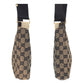 GUCCI Shoulder Bag 019 0433 GG canvas Beige Black Gold Metal