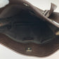 GUCCI Shoulder Bag 120841 GG canvas Brown Silver Metal Eclipse