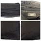 PRADA Shoulder Bag Nylon Black SilverMetal Test Triangle With logo