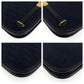 Dior Shoulder Bag canvas Navy Gold Metal Trotter