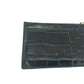 BALENCIAGA Coin case 640535 leather black Croco embossed