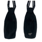 PRADA Tote Bag Nylon Black SilverMetal Test Triangle With logo