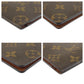 LOUIS VUITTON Long Wallet Purse M61823 PVC Brown Monogram Porte Valeurs Cartes Crdit