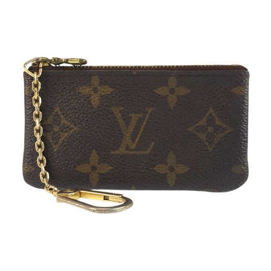 LOUIS VUITTON Coin case M62650 PVC Brown Monogram Pochette cree