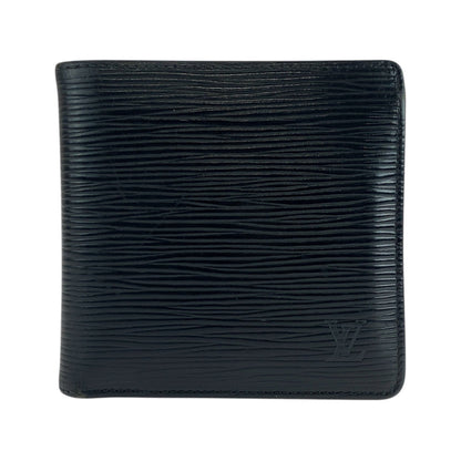 LOUIS VUITTON Bifold Wallet M60612 leather Noir black Epi PortefeuilleMarco