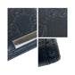 GUCCI Bifold Wallet 233102 leather Black SilverMetal Guccisima