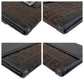 FENDI Long Wallet Purse 8M0032 canvas Brown Black SilverMetal Zucchino