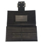FENDI Long Wallet Purse 8M0032 canvas Brown Black SilverMetal Zucchino