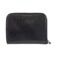 FENDI Bifold Wallet 31120 enamel Black SilverMetal Zucchino