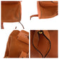 GUCCI Backpack 003 3444 0030 Suede Orange Brown Gold Metal Bamboo
